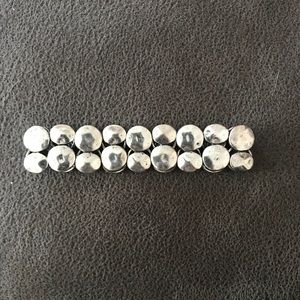 Silver Pebble Stretch Bracelet
